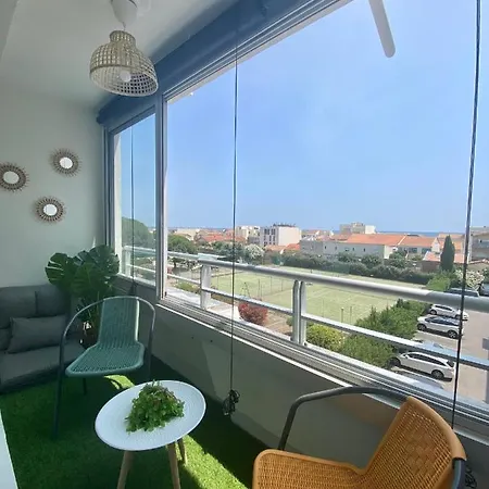 *les Voiliers, Studio, Vue Sur Mer, Wifi, Parking* Appartamento