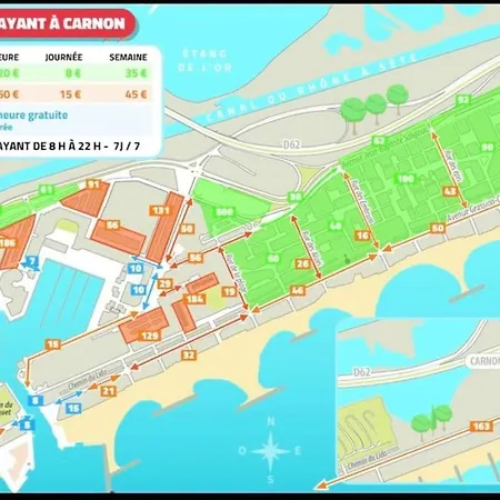 023 - Les Voiliers, Studio, Parking, Proche Mer Апартаменты Могио