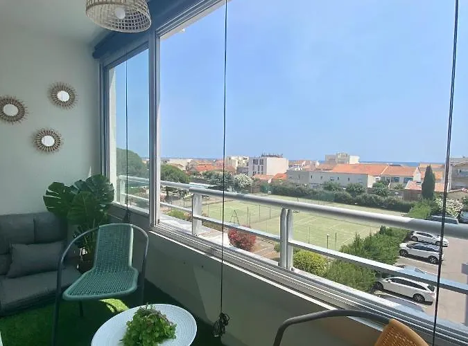 *les Voiliers, Studio, Vue Sur Mer, Wifi, Parking* Διαμέρισμα