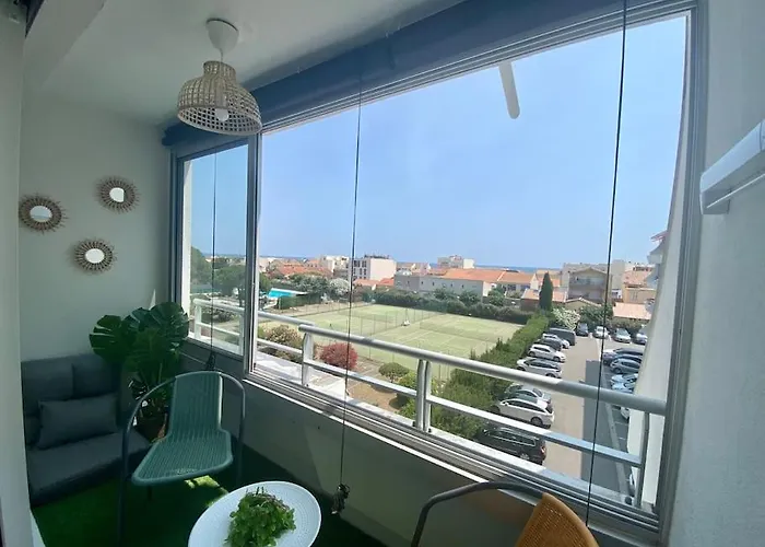 Διαμέρισμα *les Voiliers, Studio, Vue Sur Mer, Wifi, Parking* *