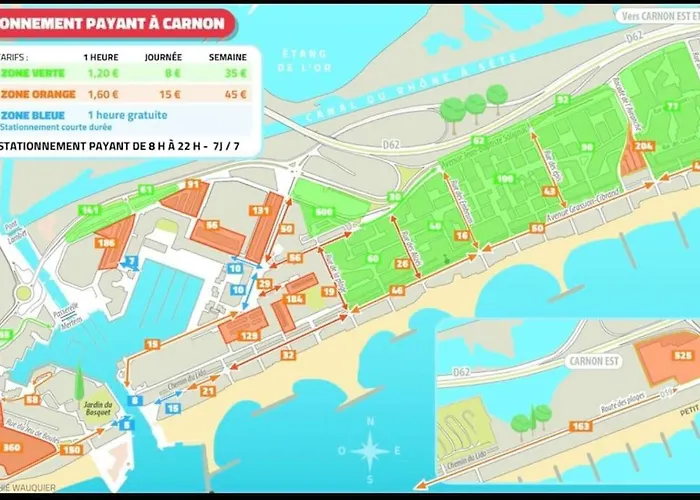 *les Voiliers, Studio, Vue Sur Mer, Wifi, Parking* Διαμέρισμα Mauguio