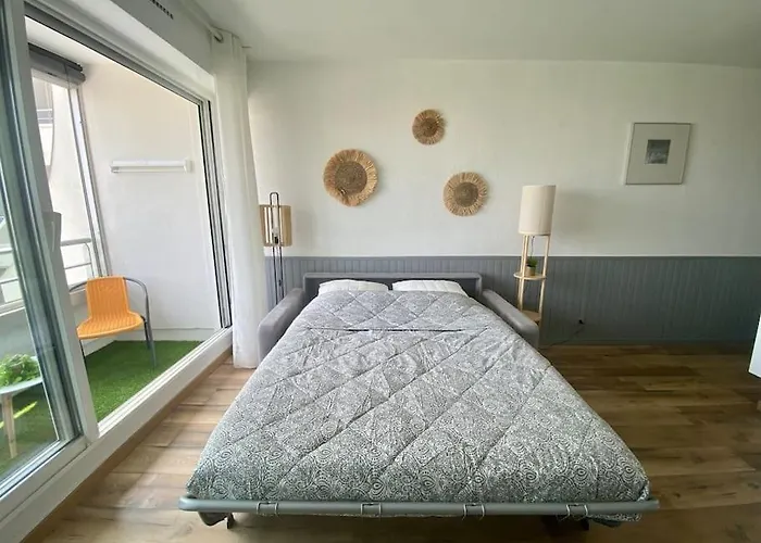 *les Voiliers, Studio, Vue Sur Mer, Wifi, Parking* *
